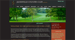 Desktop Screenshot of janesvillecc.com